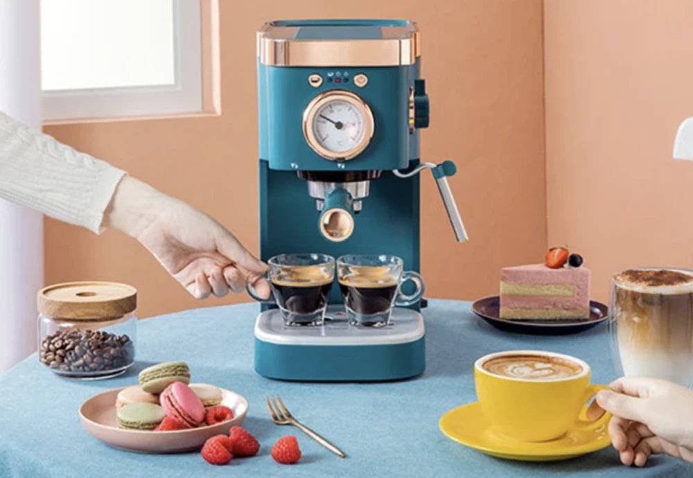 espresso machine with foamer