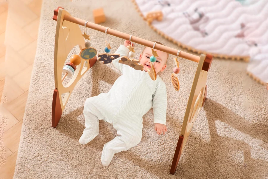 Affordable Baby Gym Frame with Rocket